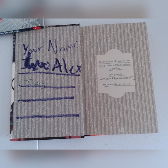 Edgar and Ellen High Wire by Charles Ogden hardcover - Picture 3 of 3